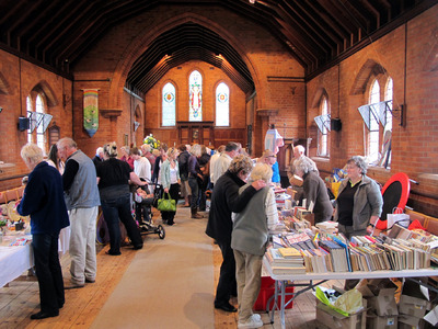 browsing the stalls