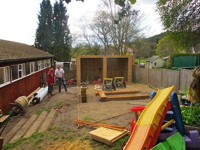 shelter taking shape