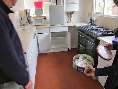 Kitchen refurbishment April 2012