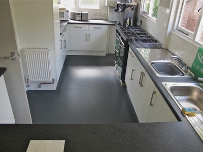New kitchen flooring July 2012